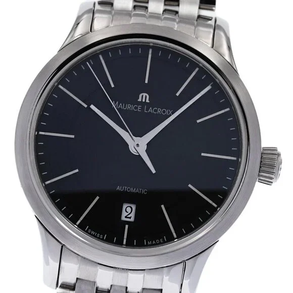 MAURICE LACROIX Les Classics LC6017 Date black Dial Automatic Men's Watch_831473